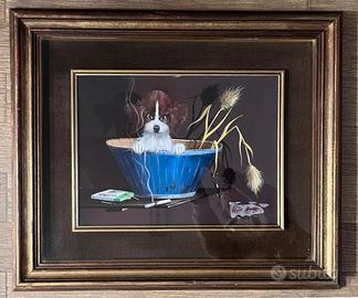 Quadro olio su tela 30x40cm Alfano Dardari 30x40cm