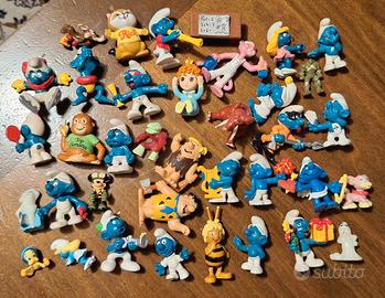 Pupazzi Puffi Flintstones Gormiti Topolino Ape Mai