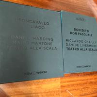 Due cofanetti opere La scala