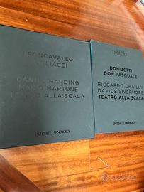 Due cofanetti opere La scala