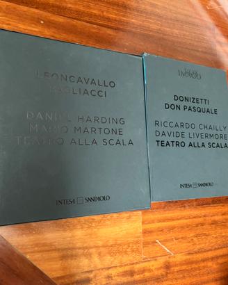Due cofanetti opere La scala