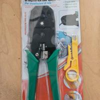 CRIMPATRICE CONNETTORI RJ11 RJ12 RJ45