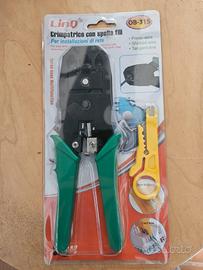 CRIMPATRICE CONNETTORI RJ11 RJ12 RJ45