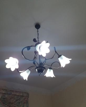 lampadario 5 luci