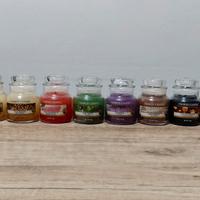 Lotto 8 Candele Yankee Candle 104g NUOVE 