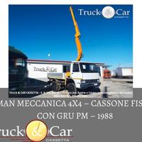 282 man meccanica 4x4-1988-gru pm cassone fisso