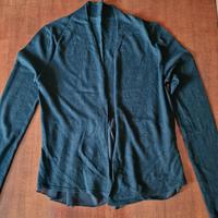 maglia coprispalle aperta avanti con fiocco dietro