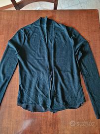 maglia coprispalle aperta avanti con fiocco dietro