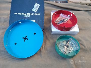3  seghe a tazza BIMETAL HSS