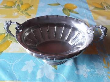 Centrotavola/Portadolci in peltro