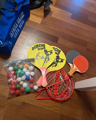Set Giochi Estivi e Ping Pong Misto