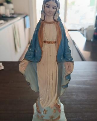 statuetta religiosa maria gesso 25 cm come da foto