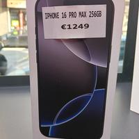 APPLE IPHONE 16 PRO MAX 256 GB  PROMO SPECIAL 