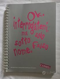 Quaderno a righe Comix