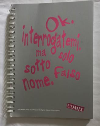 Quaderno a righe Comix