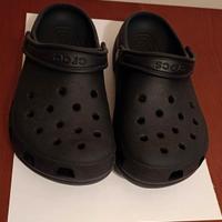 Ciabatte Crocs nere bambino