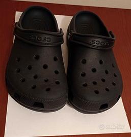 Ciabatte Crocs nere bambino