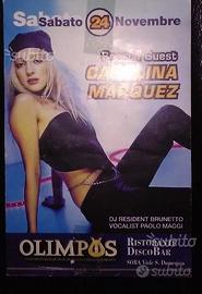 Flyer volantino Carolina Marquez olimpus sora inve