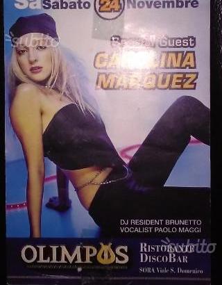 Flyer volantino Carolina Marquez olimpus sora inve