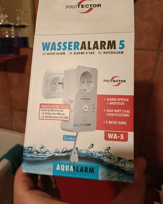 presa con sensore allarme allagamento 