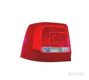 FANALE SINISTRO VOLKSWAGEN VW SHARAN 10-15 BIANCO 