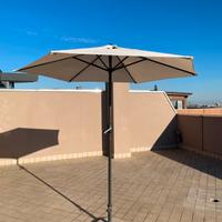 Ombrellone da giardino con base