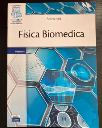 Libro fisica biomedica nuovo mai usato