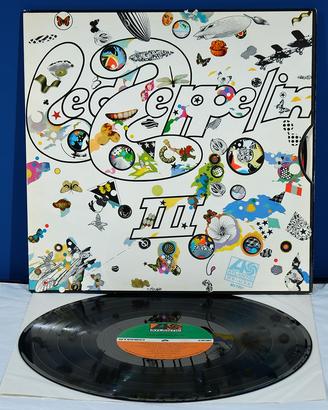 Led Zeppelin III 3 LP Vinile 1970 Zacron Cover