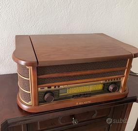Majestic compatto giradischi radio cassette usb