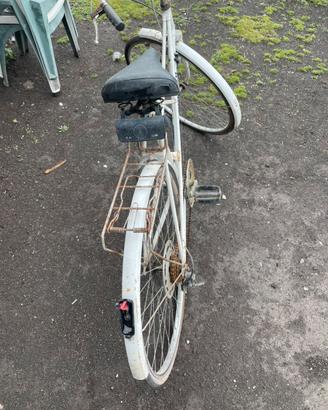 Bicicletta vintage bianchi