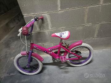 bici/bicicletta bambino bambina rosa