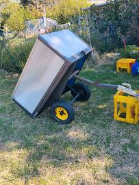 Carrello per giardinaggio ribaltabile