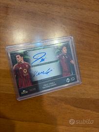 Autografo Topps Dybala e Giacinti