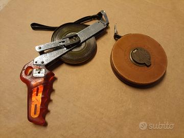 Bindelle da geometra cantiere anni 80