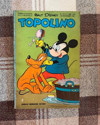 TOPOLINO numero 313 - 26 Novembre 1961