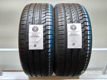 2 gomme 225 45 17 continental a7542