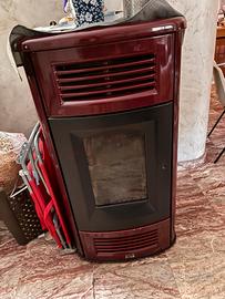 Termostufa a pellet termoperla plus cola