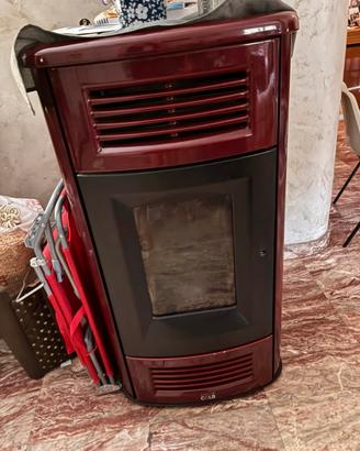 Termostufa a pellet termoperla plus cola
