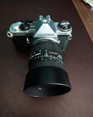 Pentax ME Super+Sigma: estetica ok, bloccata