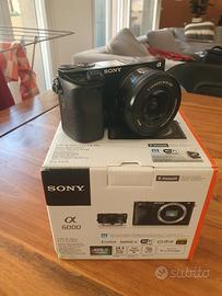 Sony a6000 + kit Lens 16-50mm