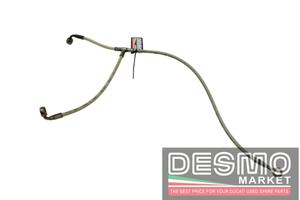 tubo freno anteriore treccia originale ducati 748