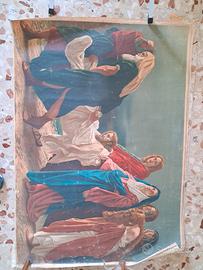 stampa antica su tela