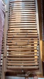 Due Reti in legno con doghe regolabile