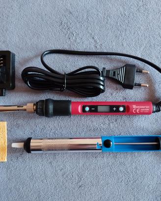Kit saldatore con display e controllo digitale 80W