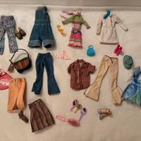 Set vestiti e accessori Barbie anni 90