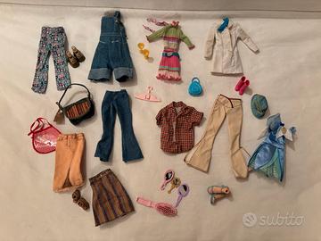 Set vestiti e accessori Barbie anni 90