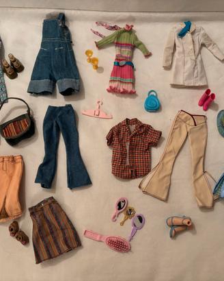 Set vestiti e accessori Barbie anni 90