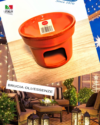 Brucia Essenze Scaldaolio Diffusore Aromi Olii NEW