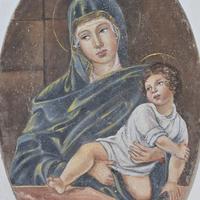 affresco su tela