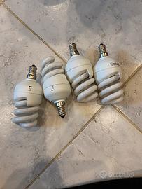 Lampadine e 27 ed e 14 a risparmio energetico